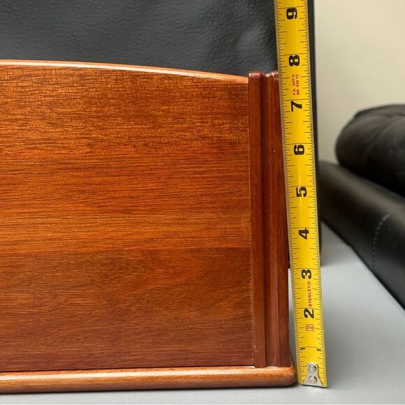 Solid Wood Desktop Organizer Mail Sorter - Picture 10 of 15